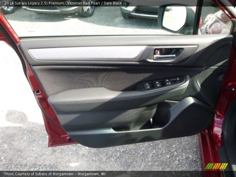 Venetian Red Pearl / Slate Black 2016 Subaru Legacy 2.5i Premium