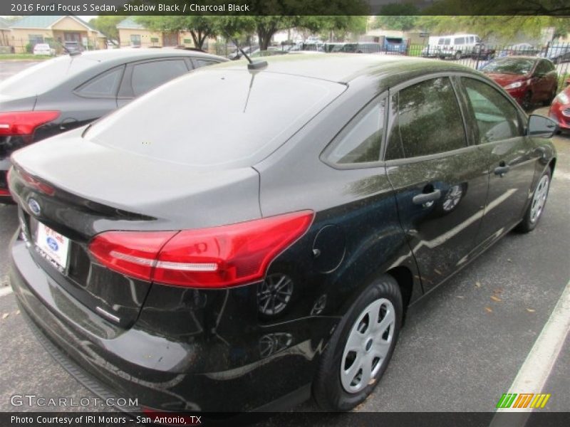 Shadow Black / Charcoal Black 2016 Ford Focus S Sedan