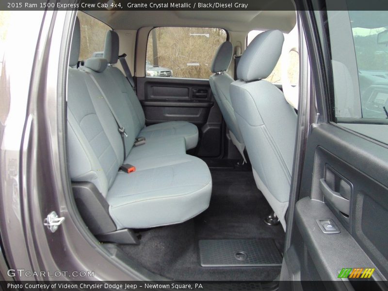 Granite Crystal Metallic / Black/Diesel Gray 2015 Ram 1500 Express Crew Cab 4x4