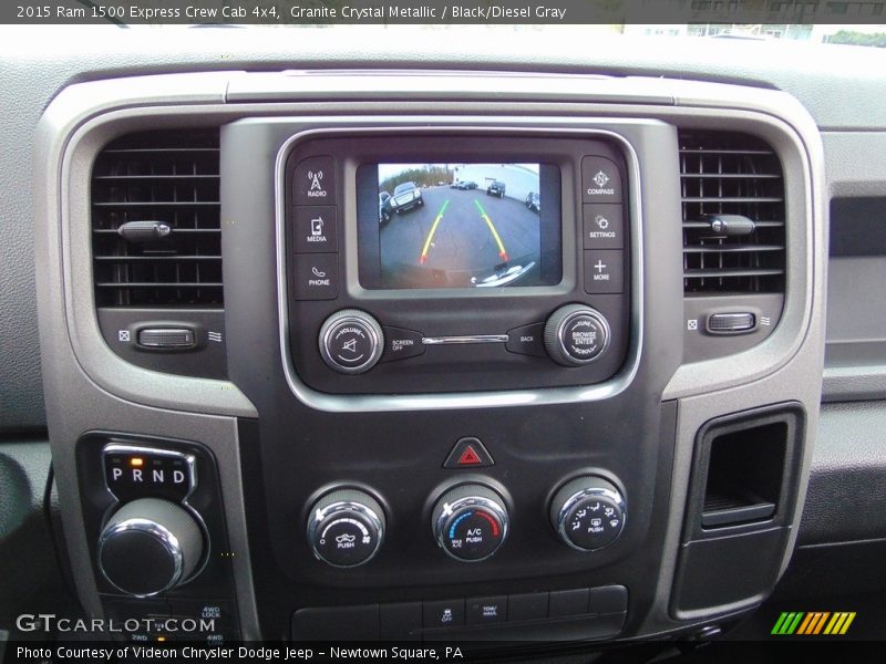 Granite Crystal Metallic / Black/Diesel Gray 2015 Ram 1500 Express Crew Cab 4x4