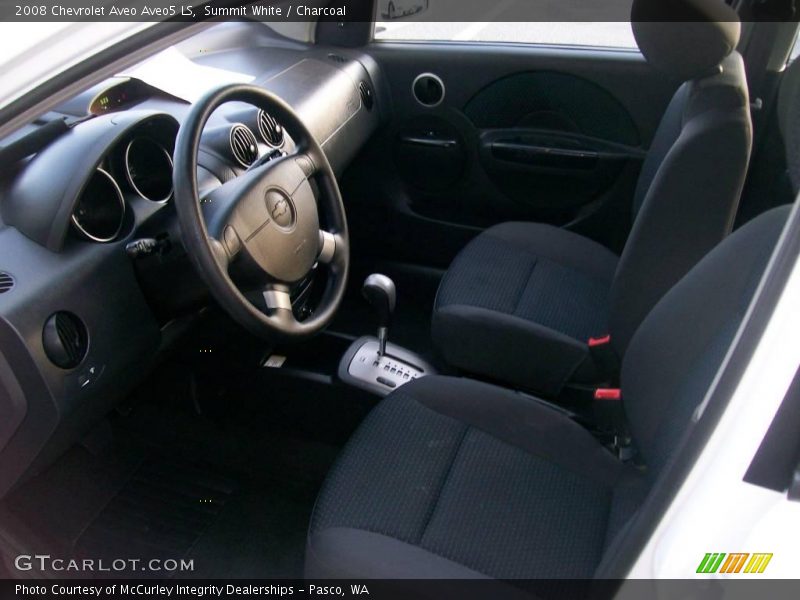 Summit White / Charcoal 2008 Chevrolet Aveo Aveo5 LS