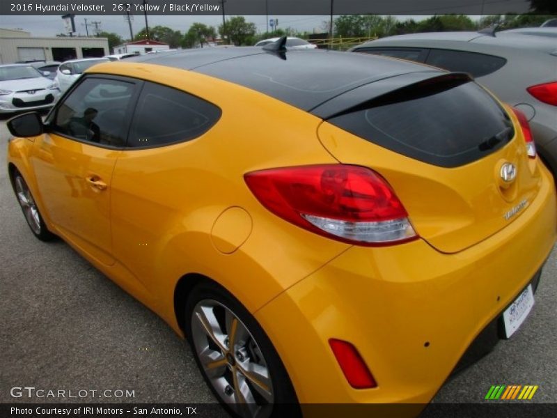 26.2 Yellow / Black/Yellow 2016 Hyundai Veloster