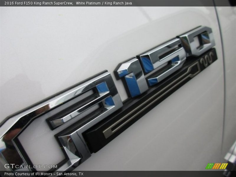 White Platinum / King Ranch Java 2016 Ford F150 King Ranch SuperCrew