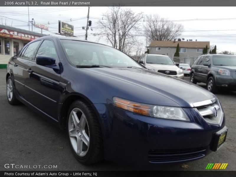 Royal Blue Pearl / Parchment 2006 Acura TL 3.2