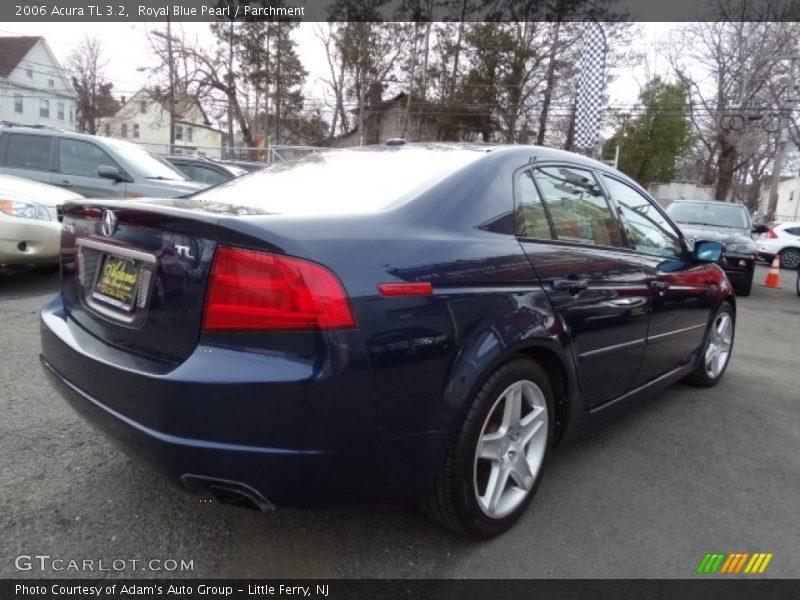 Royal Blue Pearl / Parchment 2006 Acura TL 3.2