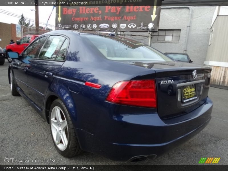 Royal Blue Pearl / Parchment 2006 Acura TL 3.2
