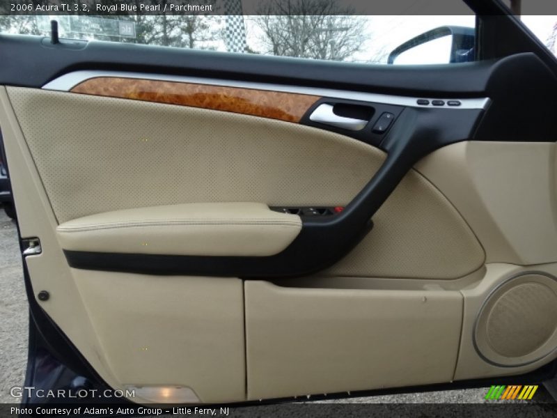 Royal Blue Pearl / Parchment 2006 Acura TL 3.2