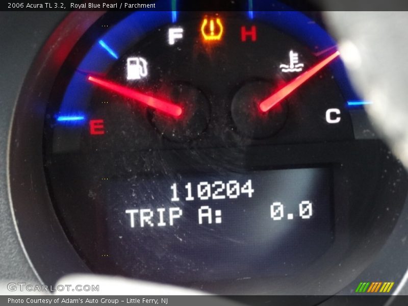 Royal Blue Pearl / Parchment 2006 Acura TL 3.2