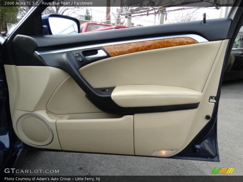 Royal Blue Pearl / Parchment 2006 Acura TL 3.2