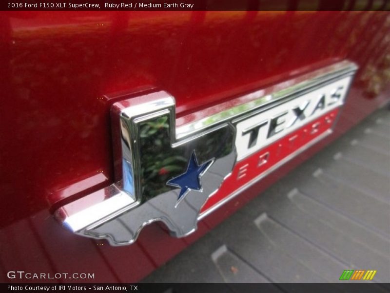 Ruby Red / Medium Earth Gray 2016 Ford F150 XLT SuperCrew