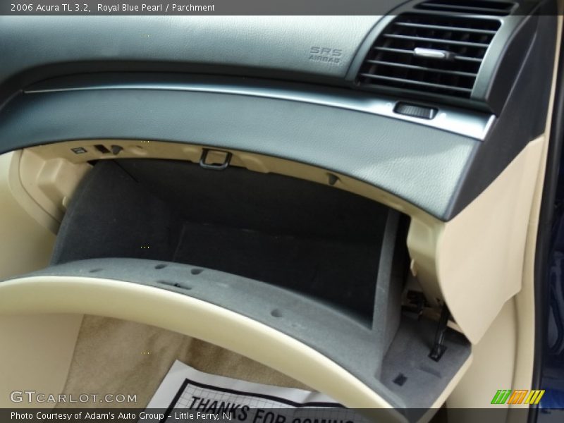 Royal Blue Pearl / Parchment 2006 Acura TL 3.2