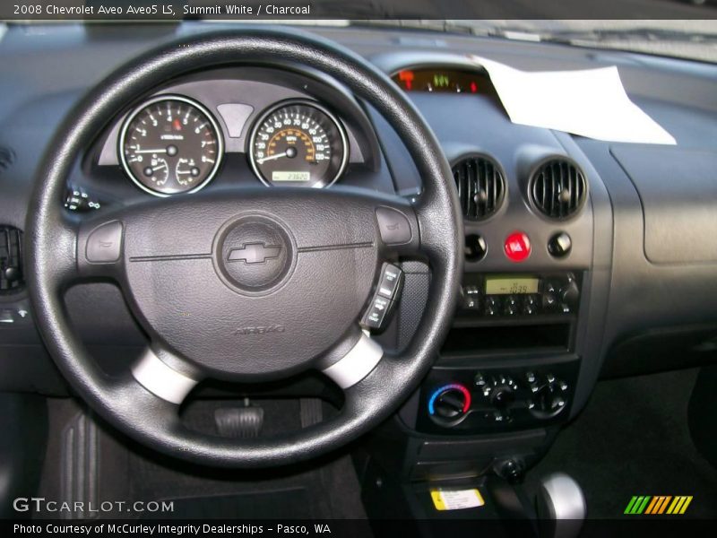 Summit White / Charcoal 2008 Chevrolet Aveo Aveo5 LS