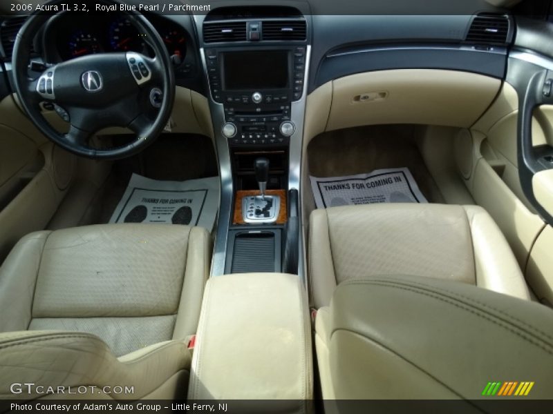 Royal Blue Pearl / Parchment 2006 Acura TL 3.2