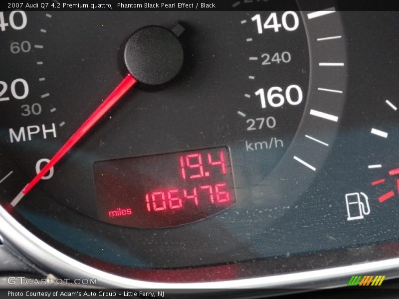 Phantom Black Pearl Effect / Black 2007 Audi Q7 4.2 Premium quattro