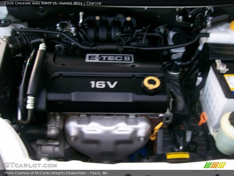 Summit White / Charcoal 2008 Chevrolet Aveo Aveo5 LS