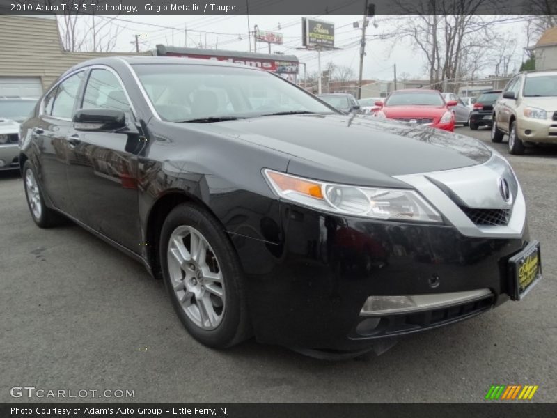Grigio Metallic / Taupe 2010 Acura TL 3.5 Technology