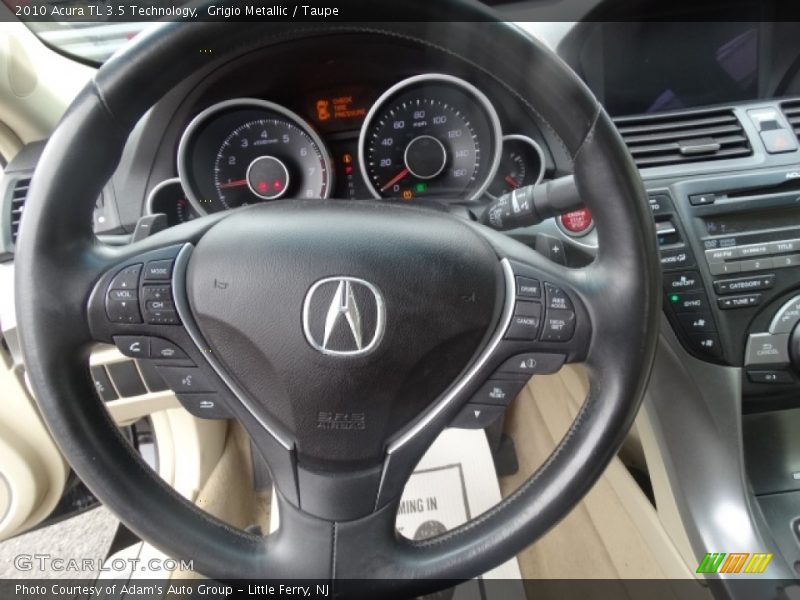 Grigio Metallic / Taupe 2010 Acura TL 3.5 Technology
