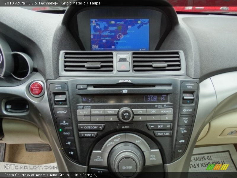 Grigio Metallic / Taupe 2010 Acura TL 3.5 Technology