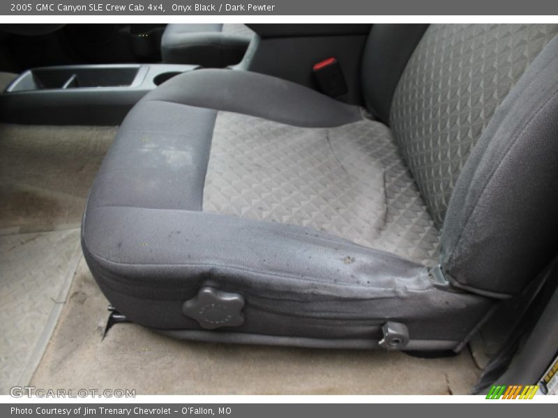 Onyx Black / Dark Pewter 2005 GMC Canyon SLE Crew Cab 4x4