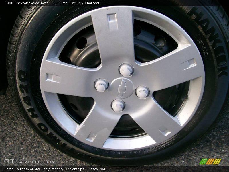 Summit White / Charcoal 2008 Chevrolet Aveo Aveo5 LS