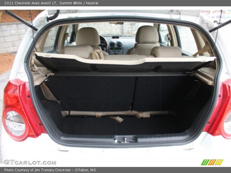Summit White / Neutral 2011 Chevrolet Aveo Aveo5 LT