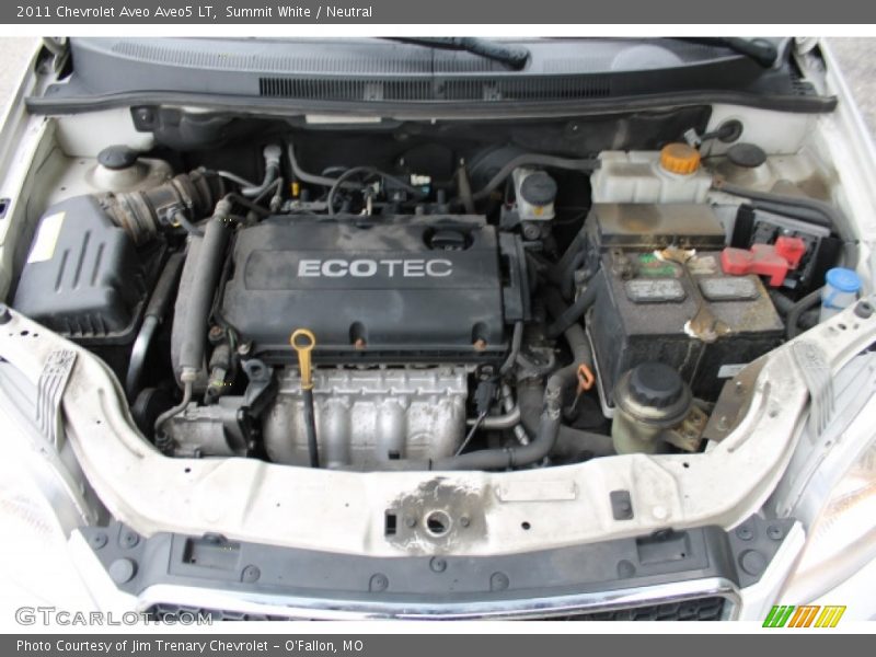 Summit White / Neutral 2011 Chevrolet Aveo Aveo5 LT