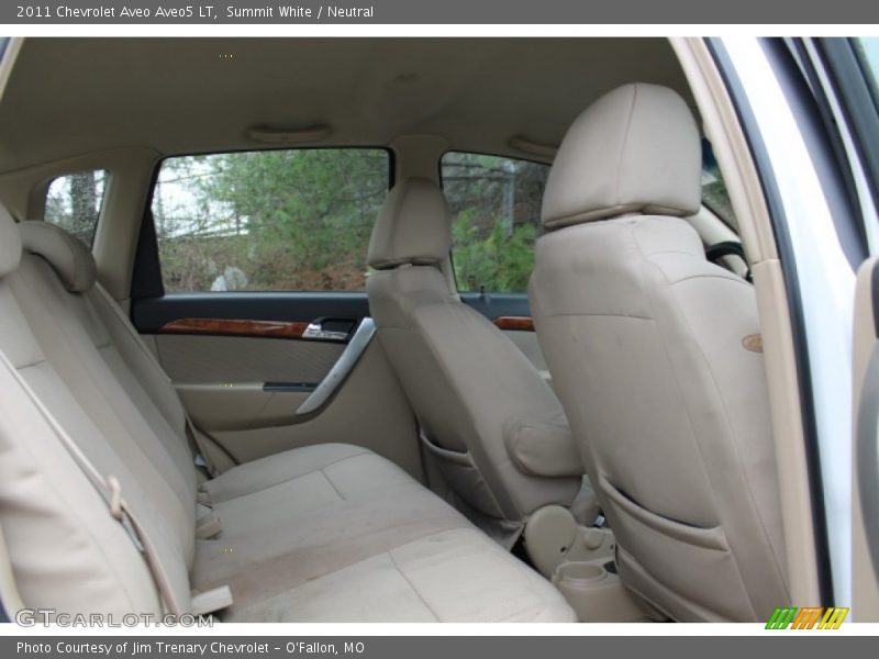 Summit White / Neutral 2011 Chevrolet Aveo Aveo5 LT