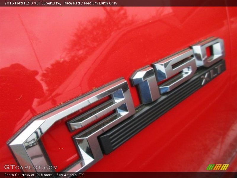 Race Red / Medium Earth Gray 2016 Ford F150 XLT SuperCrew