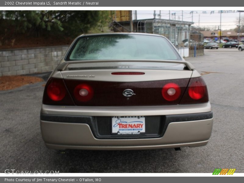Sandrift Metallic / Neutral 2002 Chevrolet Impala LS
