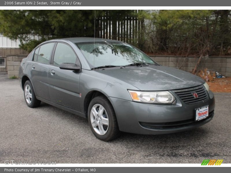 Storm Gray / Gray 2006 Saturn ION 2 Sedan