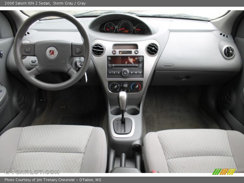 Storm Gray / Gray 2006 Saturn ION 2 Sedan