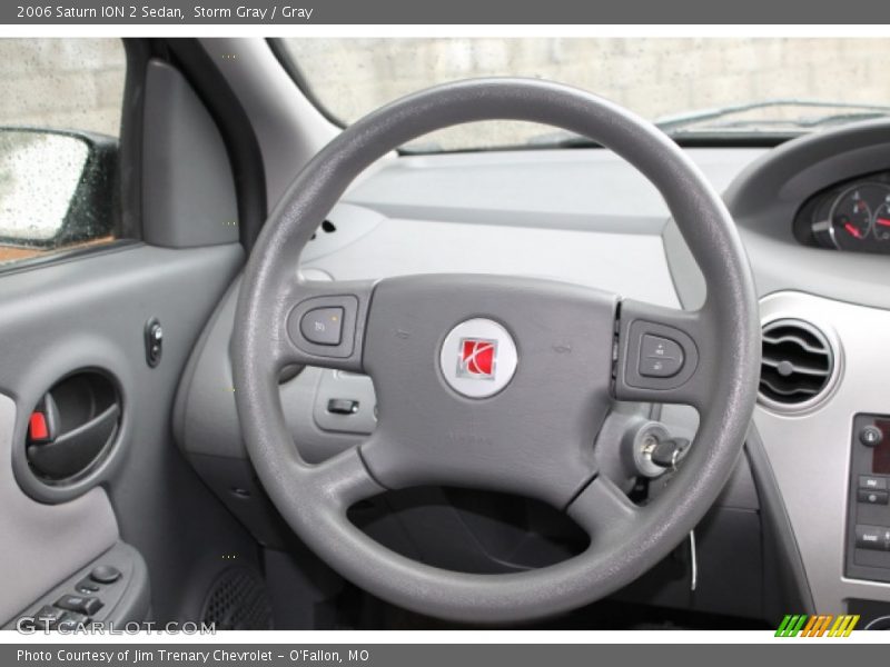 Storm Gray / Gray 2006 Saturn ION 2 Sedan