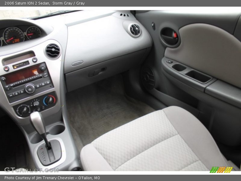 Storm Gray / Gray 2006 Saturn ION 2 Sedan