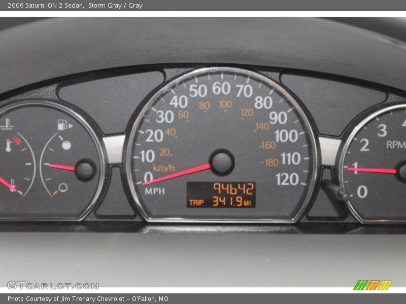 Storm Gray / Gray 2006 Saturn ION 2 Sedan