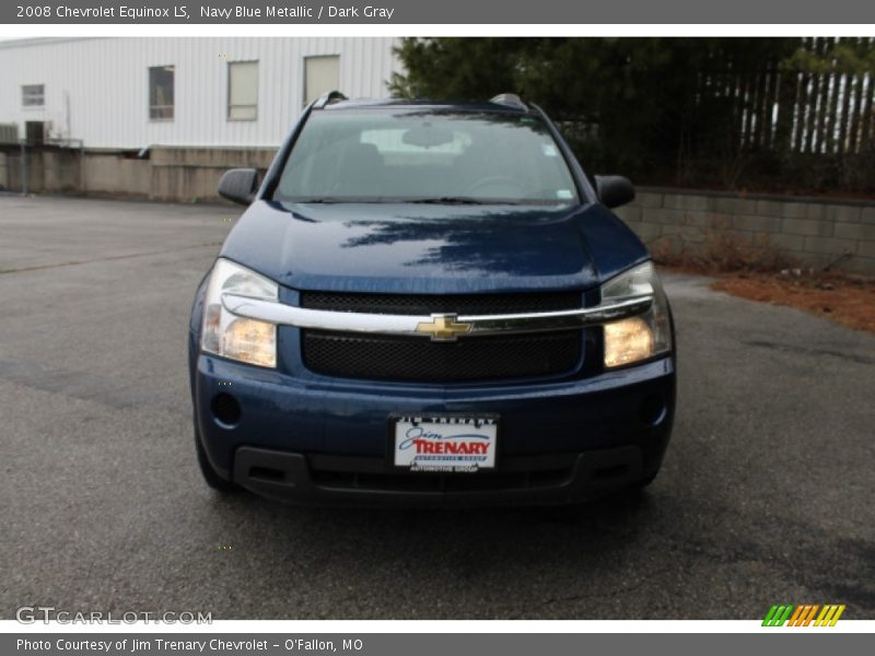 Navy Blue Metallic / Dark Gray 2008 Chevrolet Equinox LS