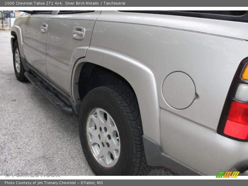 Silver Birch Metallic / Tan/Neutral 2006 Chevrolet Tahoe Z71 4x4