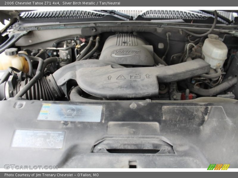 Silver Birch Metallic / Tan/Neutral 2006 Chevrolet Tahoe Z71 4x4