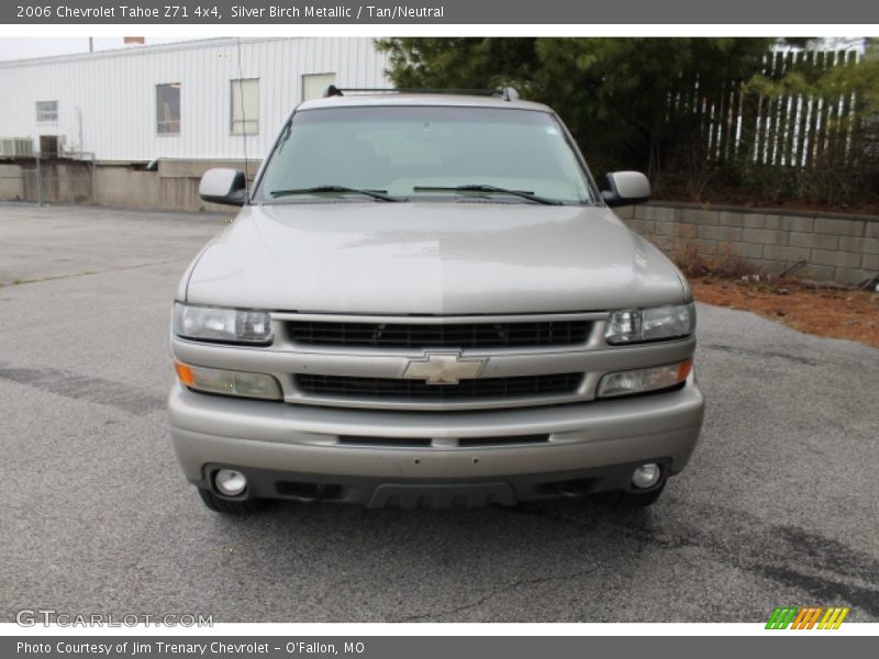 Silver Birch Metallic / Tan/Neutral 2006 Chevrolet Tahoe Z71 4x4