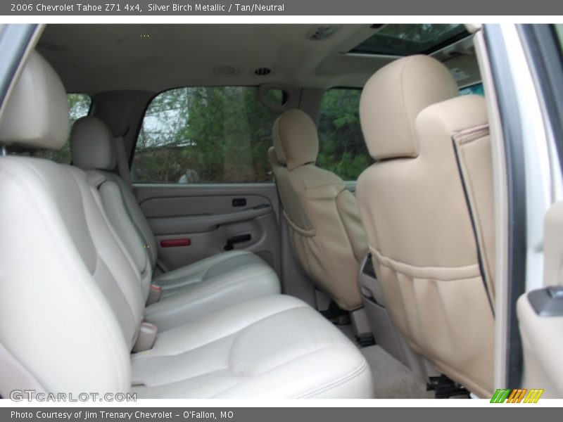 Silver Birch Metallic / Tan/Neutral 2006 Chevrolet Tahoe Z71 4x4