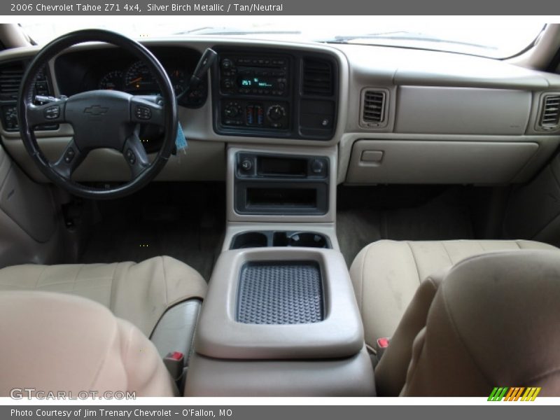 Silver Birch Metallic / Tan/Neutral 2006 Chevrolet Tahoe Z71 4x4