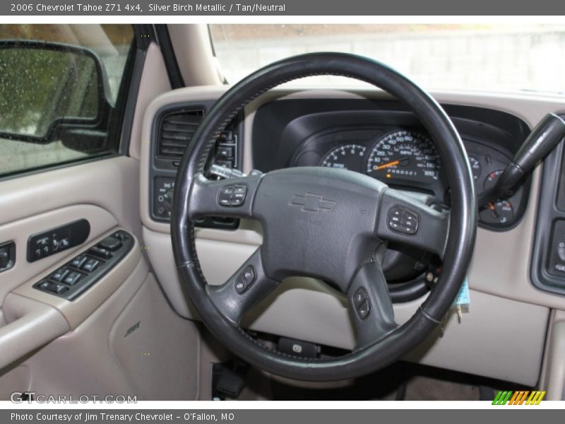 Silver Birch Metallic / Tan/Neutral 2006 Chevrolet Tahoe Z71 4x4