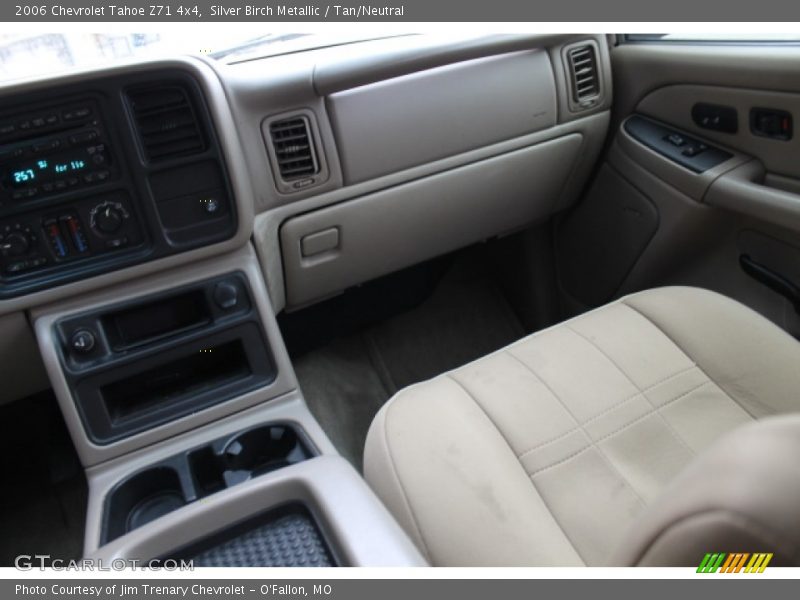 Silver Birch Metallic / Tan/Neutral 2006 Chevrolet Tahoe Z71 4x4