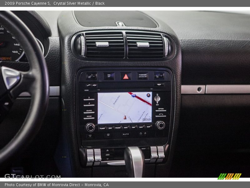 Crystal Silver Metallic / Black 2009 Porsche Cayenne S