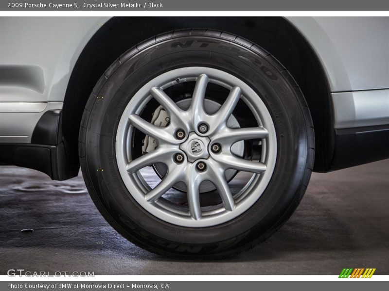Crystal Silver Metallic / Black 2009 Porsche Cayenne S
