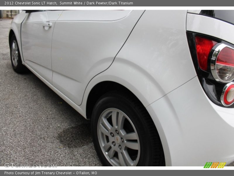 Summit White / Dark Pewter/Dark Titanium 2012 Chevrolet Sonic LT Hatch
