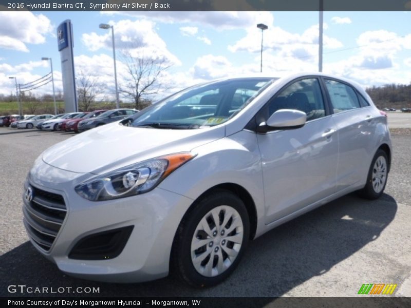 Symphony Air Silver / Black 2016 Hyundai Elantra GT