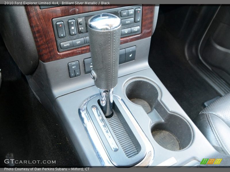 Brilliant Silver Metallic / Black 2010 Ford Explorer Limited 4x4
