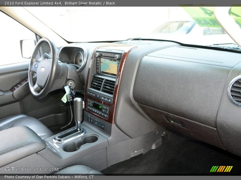 Brilliant Silver Metallic / Black 2010 Ford Explorer Limited 4x4