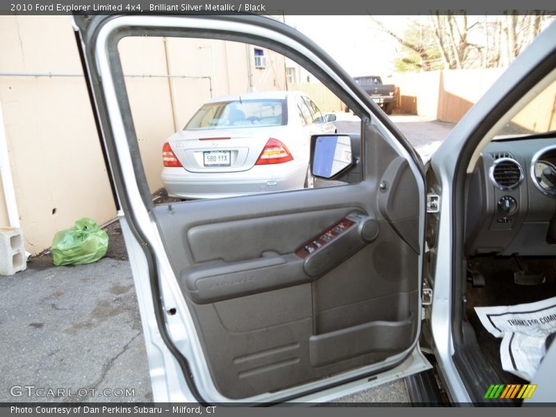 Brilliant Silver Metallic / Black 2010 Ford Explorer Limited 4x4