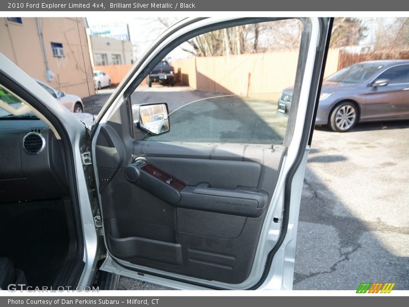 Brilliant Silver Metallic / Black 2010 Ford Explorer Limited 4x4